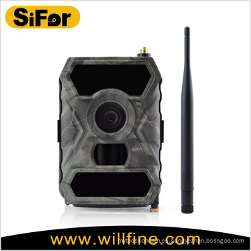 cámara de seguridad inalámbrica con batería con opción 3G / WIFI / MMS / GPRS / SMTP 12MP 720P video
